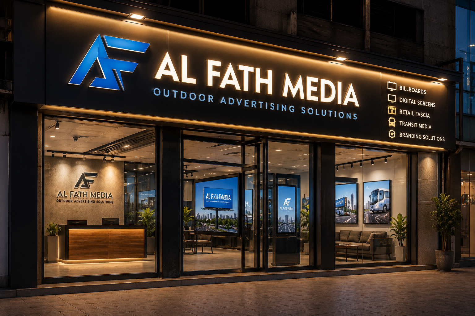 ALFath Retail Fascia Signage